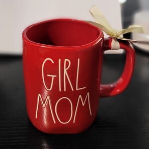 Rae Dunn GIRL MOM coffee mug